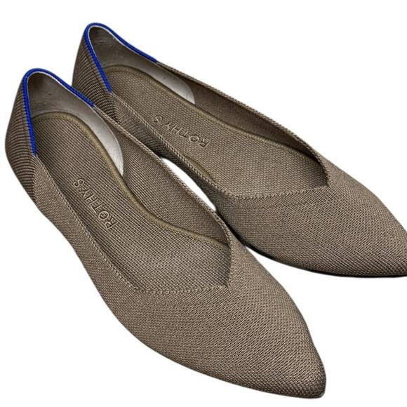 SOLD - ROTHY'S Classic Point Toe Flat Shoes 9W - Picture 11 of 11